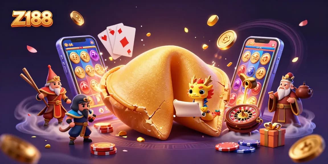 Experience thrilling wins at Z188 with golden coins and dynamic casino elements.