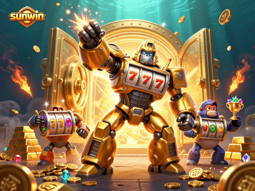 Engage with sunwin in a vibrant world of gold, slots, and excitement!