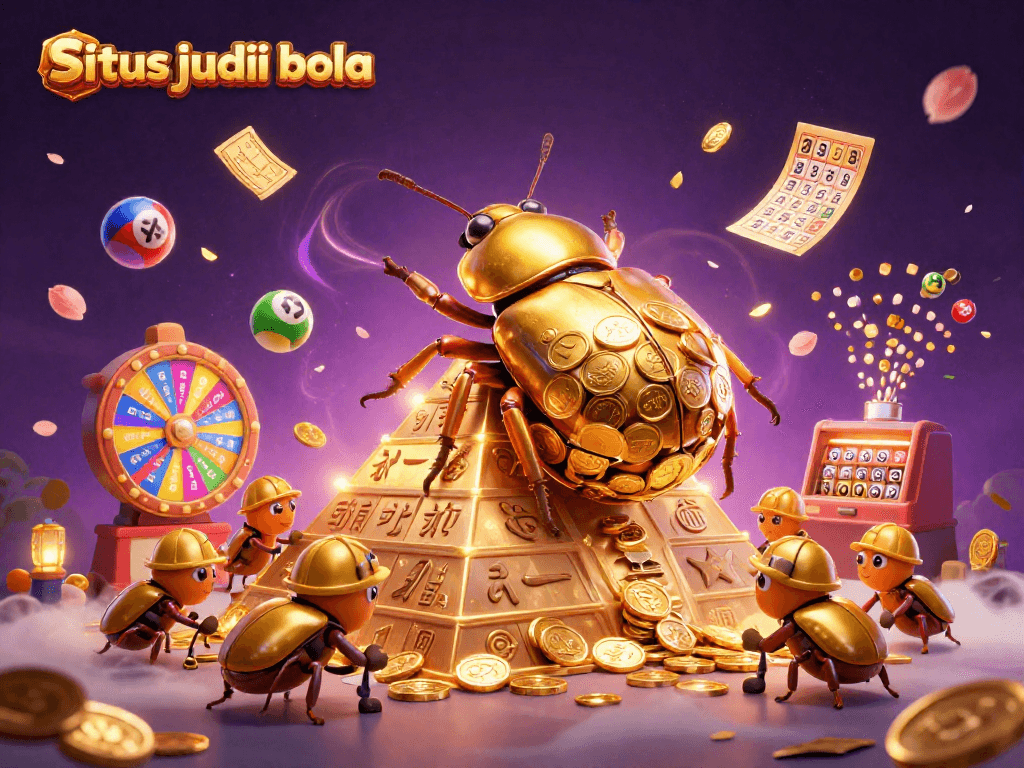 Engage with situs judi bola on an exciting live casino adventure featuring vibrant characters and dynamic elements.