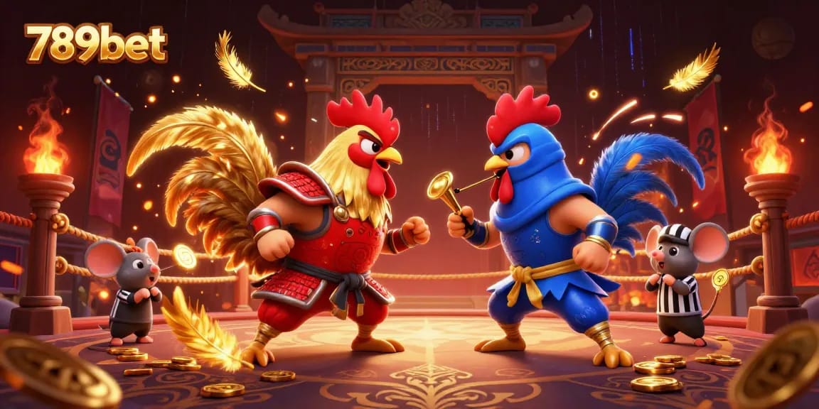 Experience exciting cockfights at 789bet with dynamic roosters and a vibrant betting arena.