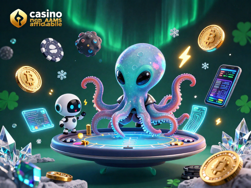Giocare nei casino non AAMS affidabili con un alieno polpo rende l'esperienza unica e coinvolgente.