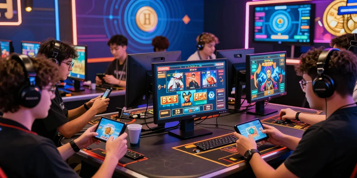 Engaged players in an exciting HIT CLUB gaming environment with vibrant graphics and live interactions.
