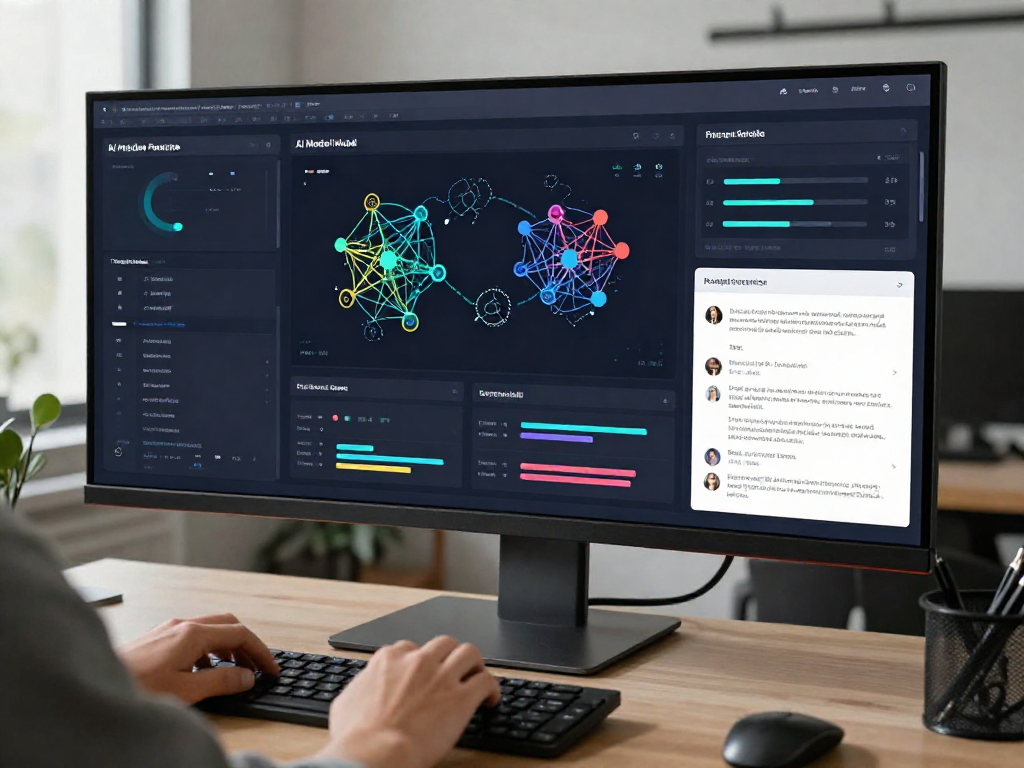 Tubeorigin AI SaaS tool dashboard showcasing machine learning automation and advanced analytics.