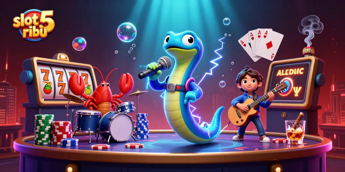 Experience thrilling wins with slot 5 ribu in a vibrant underwater casino atmosphere.