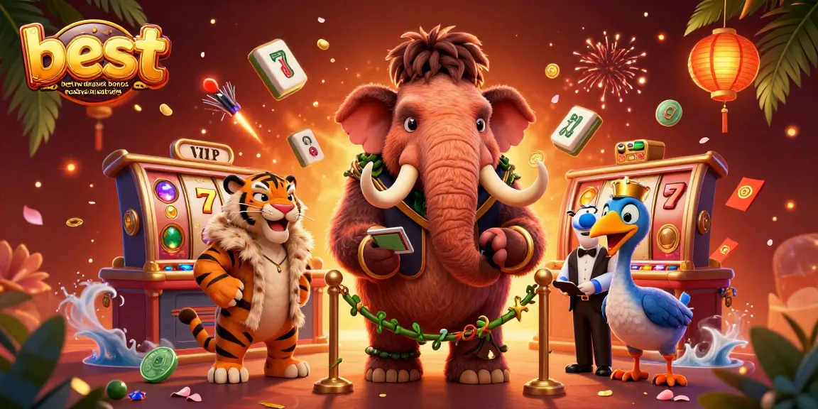Experience the excitement of the best no deposit bonus codes in Australia with our vibrant casino scene illustration.