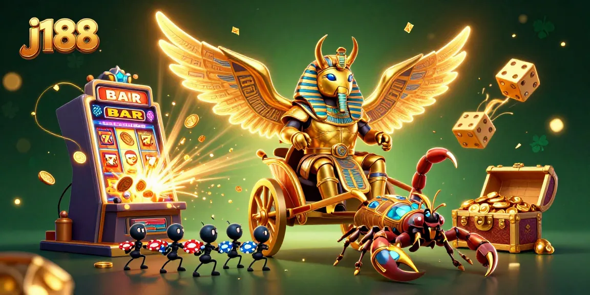 Experience exciting gameplay at j188 with a vibrant array of casino elements and dynamic characters.